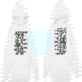 Spoiled By My Blue Collar Man On Back Unisex Hoodie - Monsterry