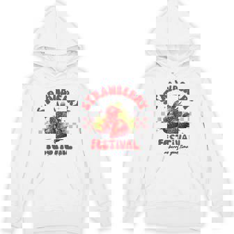 Strawberry Festival A Berry Good Time Strawberries Season Hoodie - Seseable