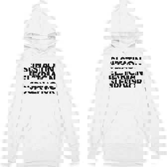 Substation Electrician Supervisor Tank Top Unisex Hoodie - Monsterry
