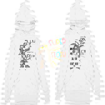 Super Sloth Hero Dabbing Dance Move Kids Sloth Dab Unisex Hoodie - Monsterry