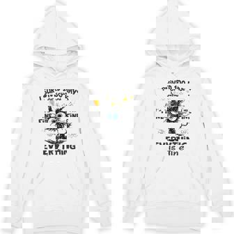 I Survived 100 Days Of School It's Fine I'm Fine 100Th Day Hoodie - Thegiftio