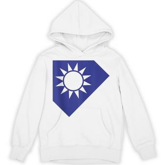 Taiwan Flag Taiwan Taipei Republic Of China ROC Formosa Tank Top Unisex Hoodie - Monsterry