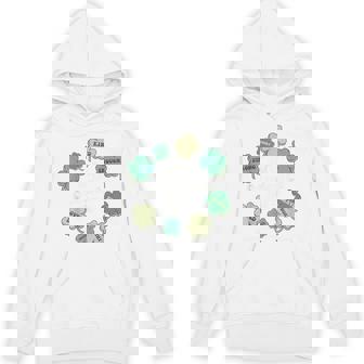 Teacher Positive Affirmations Groovy Paddys St Patricks Day Unisex Hoodie - Monsterry