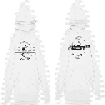 Tennessee Great Smoky Mountains National Park Bear Canoe Unisex Hoodie - Monsterry