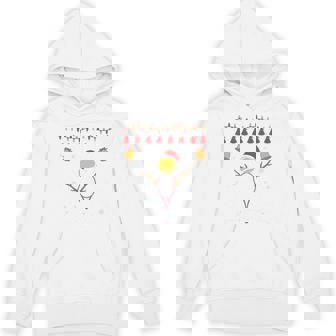 Tennis Snowman Christmas Ornament Xmas Holiday Unisex Hoodie - Monsterry