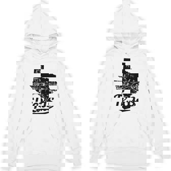 Texas TX State Map Pride Vintage Unisex Hoodie - Monsterry