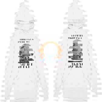 I Thought It Was A Golf Ball Golf Lover Golfing Hoodie - Seseable