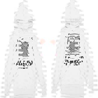 Tired Rat Let Me Sleep Rat Pajama Unisex Hoodie - Monsterry