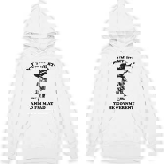 My Tummy Hurts And I'm Mad At The Government Cowboy Raccoon Hoodie - Monsterry