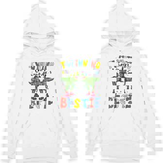 Twins For My Bestie's Brother Twin Day Outfits Spirit Week Hoodie - Thegiftio UK