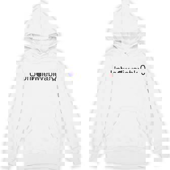 Unbelievable Bowling Mech UnBOWLievable Unisex Hoodie - Monsterry