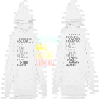 Vintage Husband Dad Music Legend Retro T-Shirt Unisex Hoodie - Monsterry