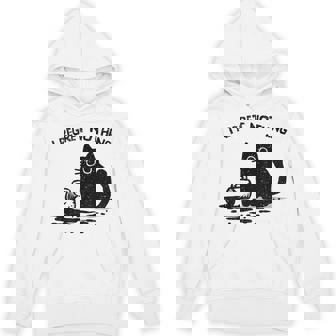 Vintage I Regret Nothing Cat Hoodie - Monsterry