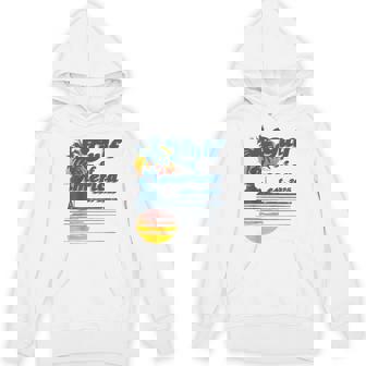 Vintage Style Gulf Of Usa America Beach Lovers Summer Hoodie | Mazezy