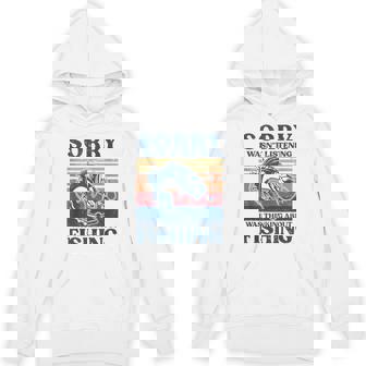 Vintage I Was Thinking About Bass Fishing Fisherman Tank Top Unisex Hoodie - Monsterry