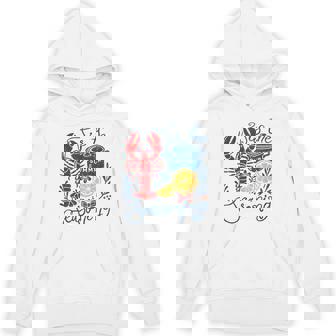Vintage Tis The Season Summer Vibes Crawfish Season Hoodie - Monsterry