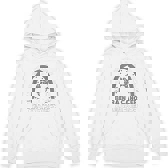 I Wear Grey For Someone Special Brain Cancer Awareness Hoodie - Seseable