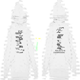 Weed Because Murder Is Wrong Apparel Unisex Hoodie - Monsterry
