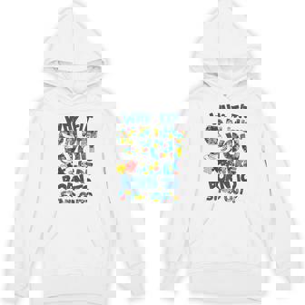 Why Fit Autism When You Were Born To Awareness Stand Out Hoodie - Thegiftio