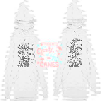 Will Trade Students For Candy Canes Teacher Christmas Unisex Hoodie - Monsterry