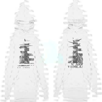 Wtf America Statue Of Liberty Cry Hoodie - Seseable