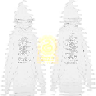 Year Of The Snake 2025 Happy Lunar Chinese New Year Zodiac Hoodie - Monsterry