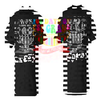100 Days Of 1St Grade Got Me Feeling Cray Cray First Grade T-Shirt - Seseable