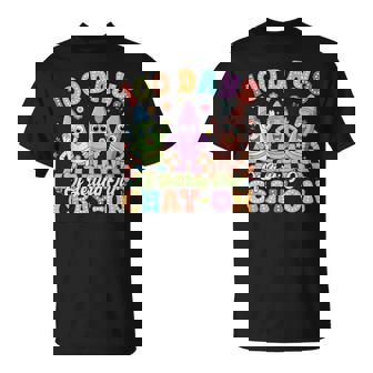 100 Days Of Getting Our Cray-On Pre-K Teacher Kid T-Shirt - Monsterry