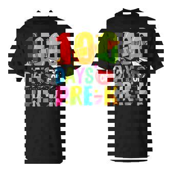 100 Days Of Pre-K School 100Th Day Of School Smarter Teacher T-Shirt | Mazezy