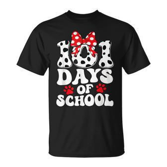 100 Days Of School Dalmatian 100 Days Smarter Dog T-Shirt - Thegiftio UK