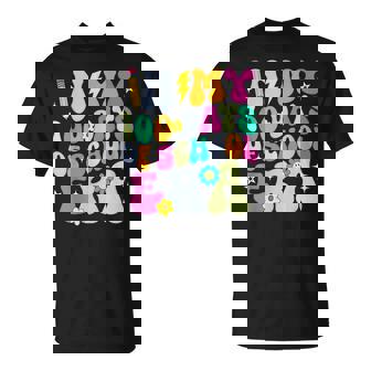 In My 100 Days Of School Era Retro 100Th Day Of School T-Shirt - Seseable