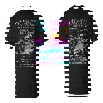 We Still Do 10th Wedding Anniversary 10 Years Married Cruise T-Shirt - Monsterry