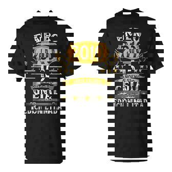 15 Años Cumpleaños Chico 2010 Las Leyendas Nacen Enero 2010 Camiseta unisex - Regaloses