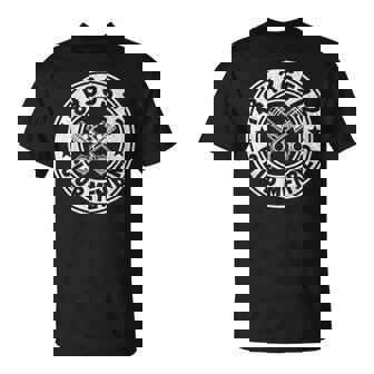 18436572 Club Member Firing Order Big Block Car Guy Garage T-Shirt - Monsterry