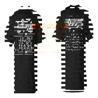 1974 The Man The Myth The Legend T-Shirt | Mazezy