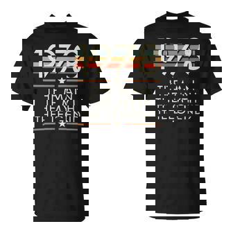 1978 The Man The Myth The Legend T-Shirt | Mazezy