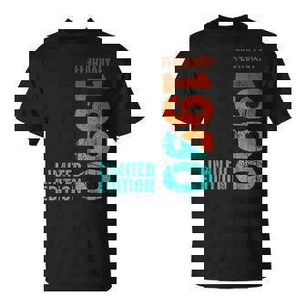 1990 Edición Limitada 1990 Febrero 1990 Año 1990 Retro 1990 Camiseta unisex - Regaloses