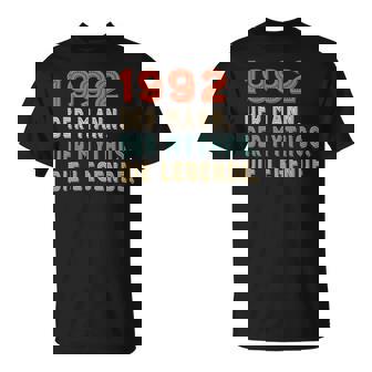 1992 Der Mann Der Mythos Die Legende T-Shirt - Geschenkecke