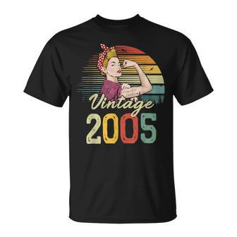 20 Años Edición Limitada 2005Intage 20 Cumpleaños Camiseta unisex - Regaloses