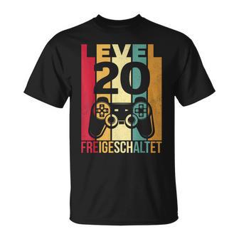 20S Birthday Gamer Gaming 20Th Birthday T-Shirt - Geschenkecke