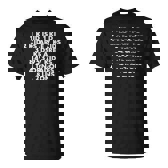 3 Niños Papá 3 Niños Mamá Divertido Día Del Padre Día De La Madre Padre Camiseta unisex - Regaloses