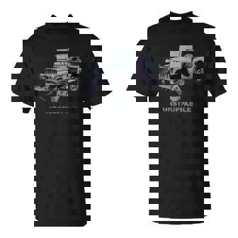 4-Wheel Drive Car Art T-Shirt - Monsterry