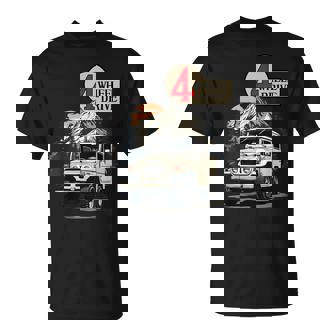 40 Series Cruiser Mountain Offroad 4 Wheel Drive 4wd FJ T-Shirt - Monsterry