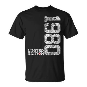 43 Jahre 43Rd Birthday Limited Edition 1980 T-Shirt - Geschenkecke