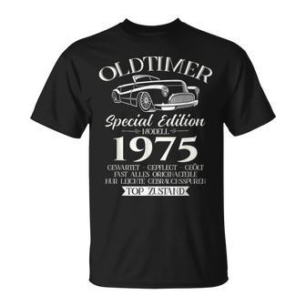 50Th Birthday Manintageintage 1975 T-Shirt - Geschenkecke