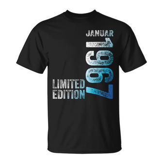 56Th Birthday Man 56 Years Limited Edition January 1967 T-Shirt - Geschenkecke