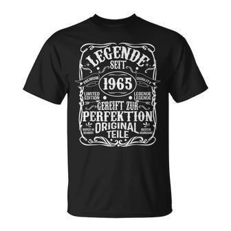 60Th Birthday Man Woman 60 Years 1965 Decorative T-Shirt - Geschenkecke