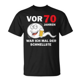 70Th Birthday Man 70 Years Decoration 70S 70Th Birthday T-Shirt - Geschenkecke