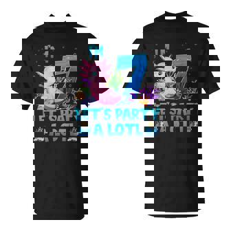 7º Cumpleaños Lindo Amante Del Ajolote 7 Años Divertido B-Day Camiseta unisex - Regaloses