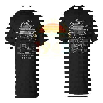80 Year Old Vintage 1945 Limited Edition 80Th Birthday T-Shirt - Monsterry